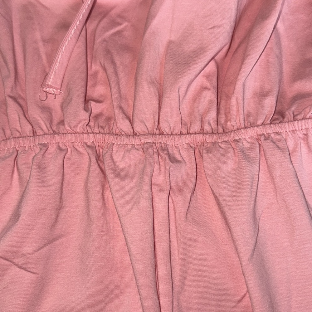 Pink Ruffled Kids Romper (XL 6) - Picture 4 of 6